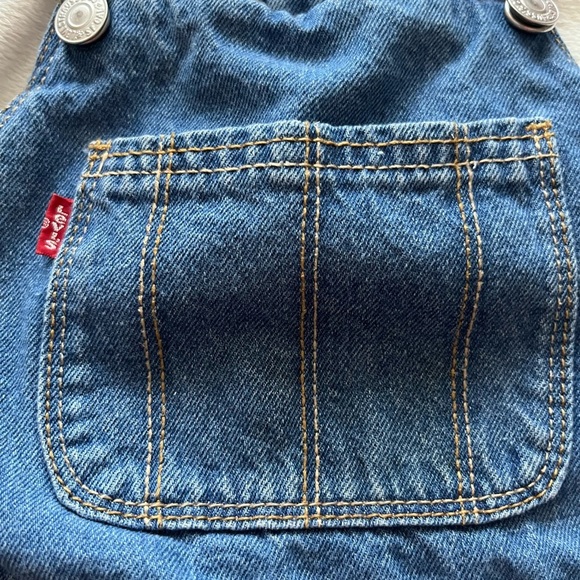 Levi’s child’s overalls Blue jeans kids shorts - Picture 8 of 13